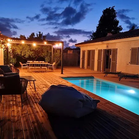 Bourg Avec Piscine Villa Biscarrosse